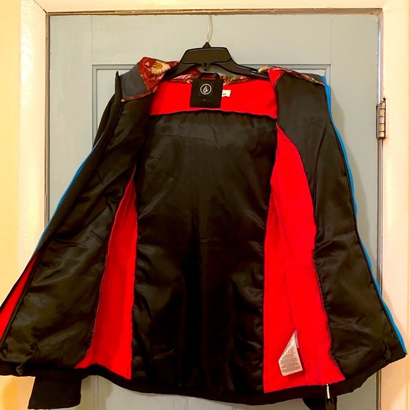 COPY - Volcom Leo Black Softshell Snowboard Jacket size small - Picture 6 of 8